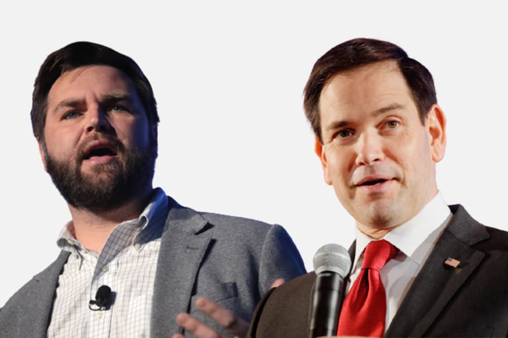 JD Vance y Marco Rubio